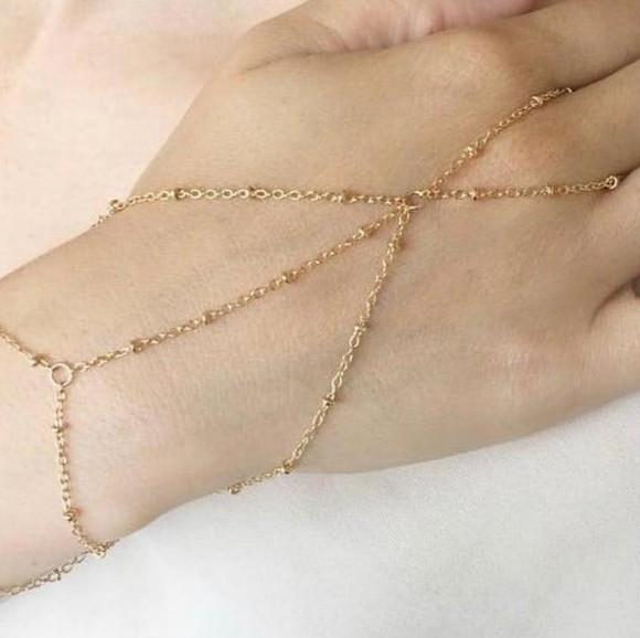Pulseira De Mão Bolinhas