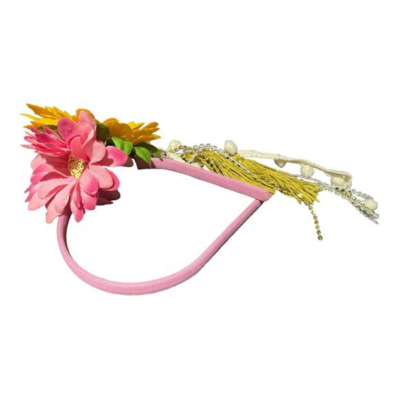 Tiara Carnaval Girasol Amarelo