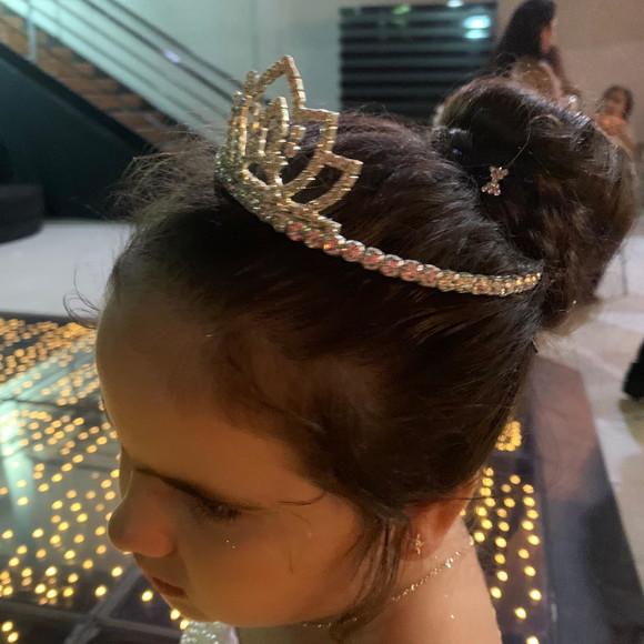 Tiara coroa strass