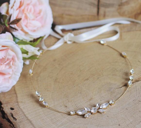 Tiara Cristais Navete