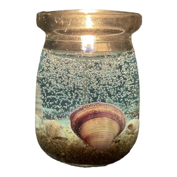 Vela Gel Garrafinha Lembrancinha Fundo do Mar