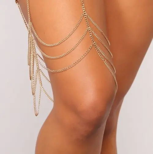 Bodychain Perna Correntes
