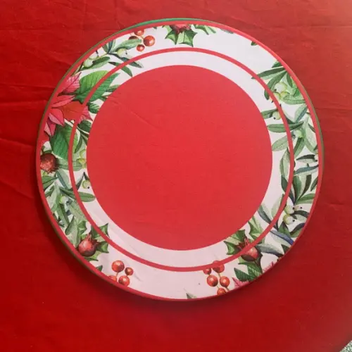 Capa para sousplat Natal