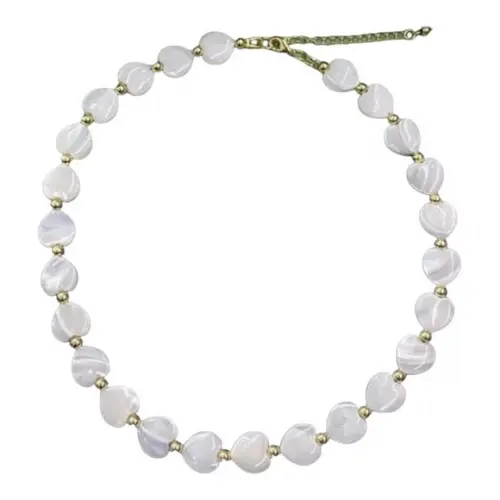 Chocker Coração Madrepérola