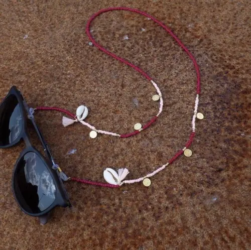 Cordinha de óculos com tassel