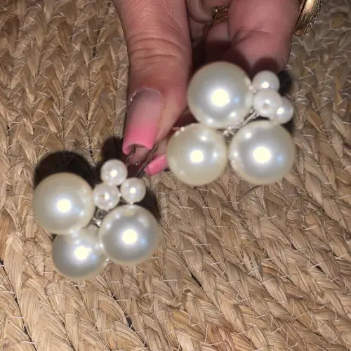 Grampinhos de pérolas