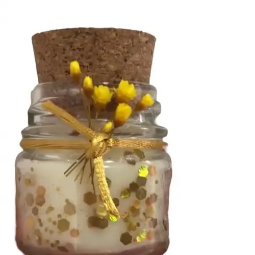 Kit 20 Velas Lembrancinha 30 G com Glitter