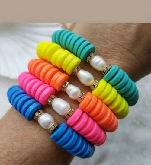 Kit pulseiras coloridas
