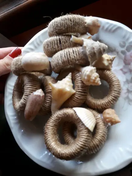 Porta Guardanapo Buzios e conchas