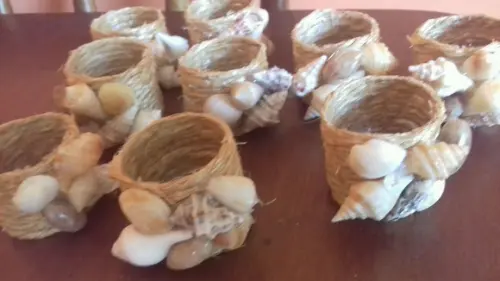 Porta Guardanapo Buzios e conchas