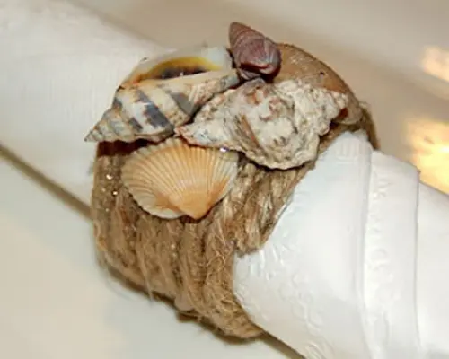 Porta Guardanapo Buzios e conchas