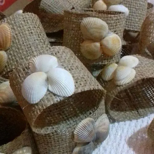 Porta Guardanapo Conchas