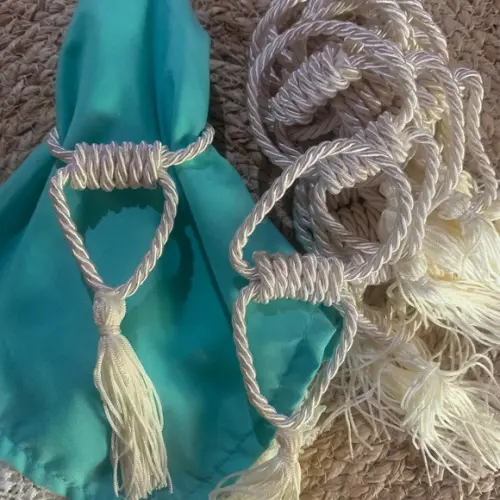 Porta Guardanapo corda tassel