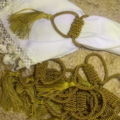 Porta Guardanapo corda tassel