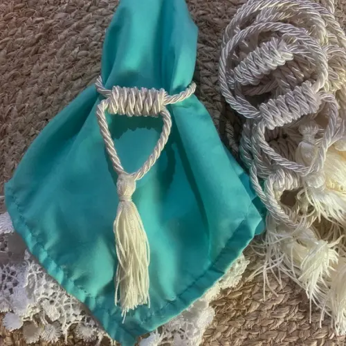 Porta Guardanapo corda tassel