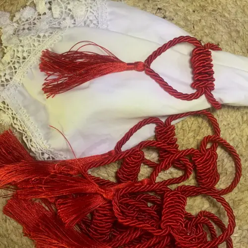 Porta Guardanapo corda tassel