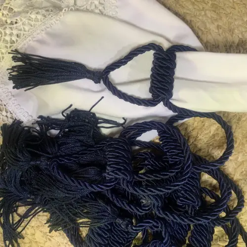 Porta Guardanapo corda tassel