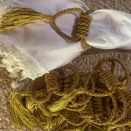 Porta Guardanapo corda tassel