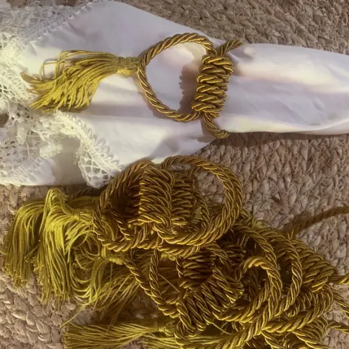 Porta Guardanapo corda tassel
