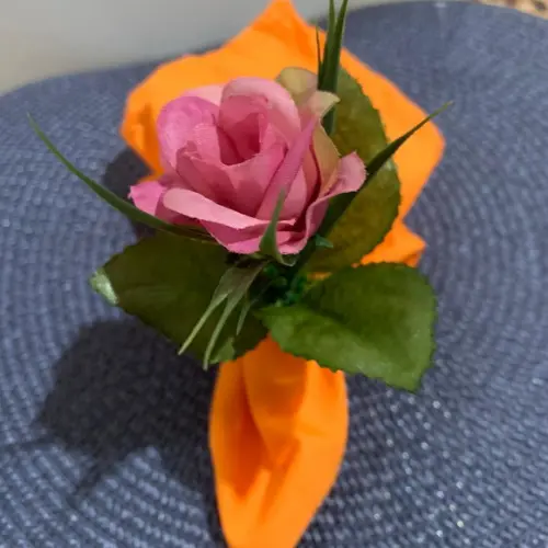 Porta Guardanapo Rosa degradê