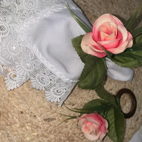 Porta Guardanapo Rosa degradê