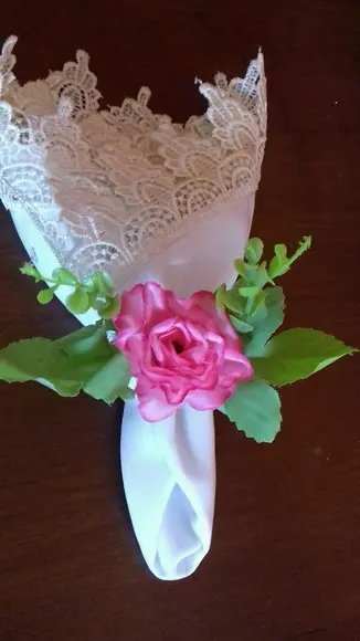 Porta Guardanapo rosas
