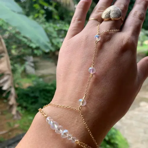 Pulseira de Mão 2 em 1