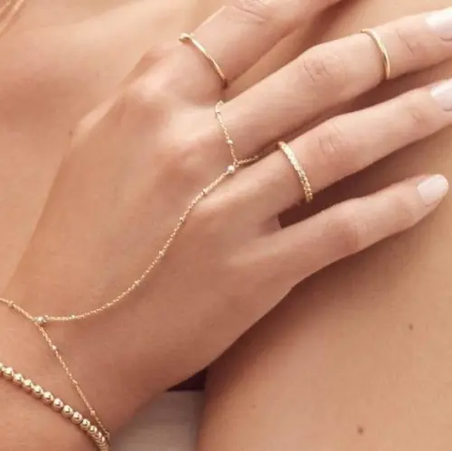 Pulseira De Mão Bolinhas