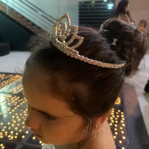 Tiara coroa strass