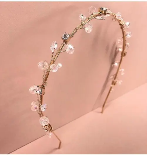 Tiara Coroa Zircônias e Cristais