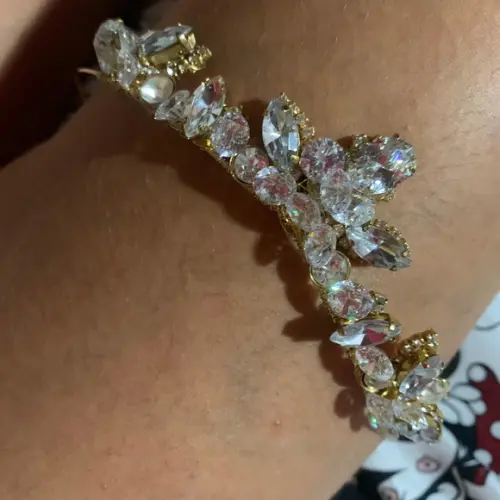 Tiara Coroa Zircônias e Cristais