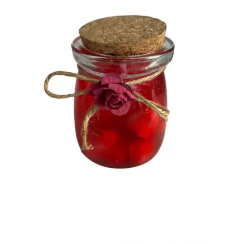 Vela Gel Frutas Vermelhas Luminária