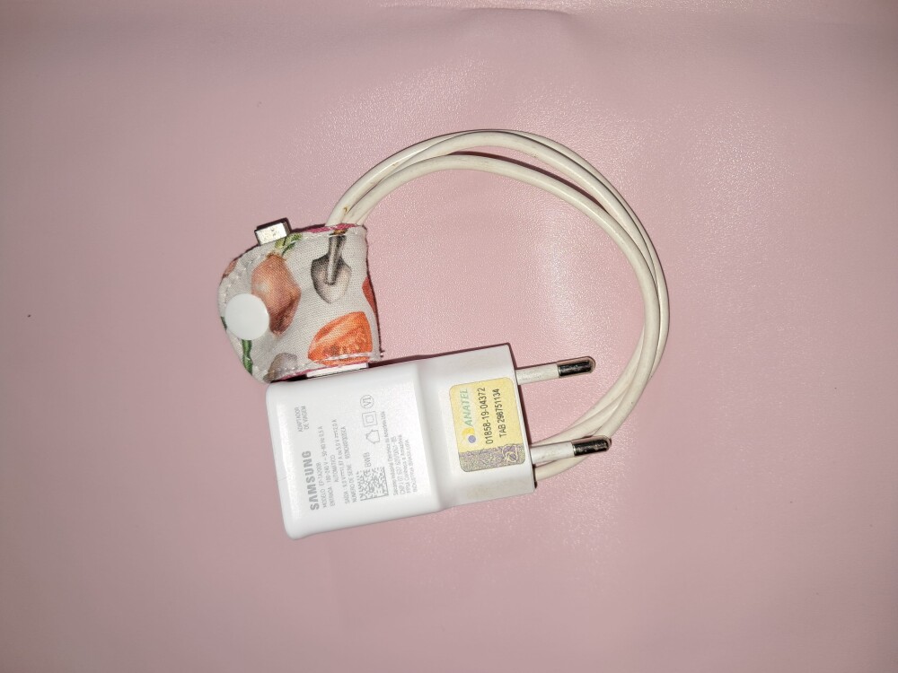 Kit Organizador de Cabos em Tecido | Carregador, Fone e USB  Kit