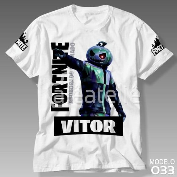 Camisa Fortnite Aboborado Cromado Game Personalizada