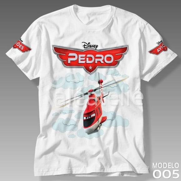 Camiseta Aviões Disney Blade Ranger Personalizada