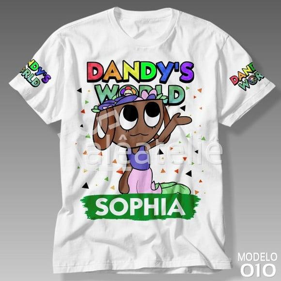 Camiseta Bassie Dandy's World Infantil Adulto Personalizada