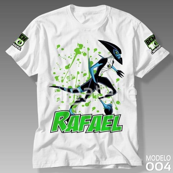 Camiseta Ben 10 Omnitrix Xlr8 Camisa Blusa Personalizada