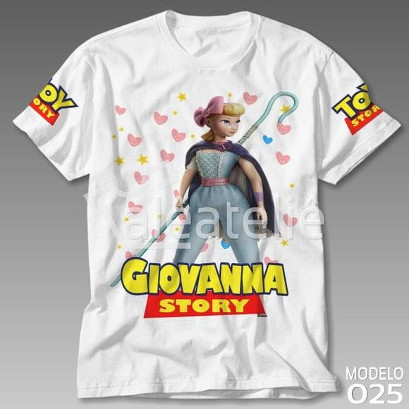Camiseta Betty Toy Story 4 Infantil Festa Personalizada