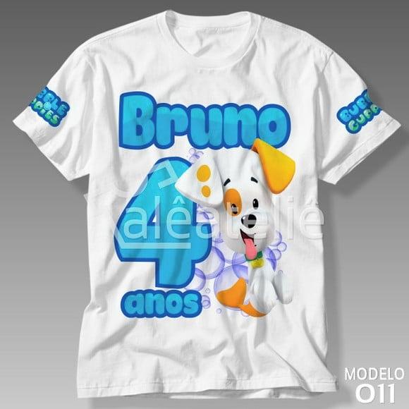 Camiseta Bubble Guppies Bubble Puppy Personalizada