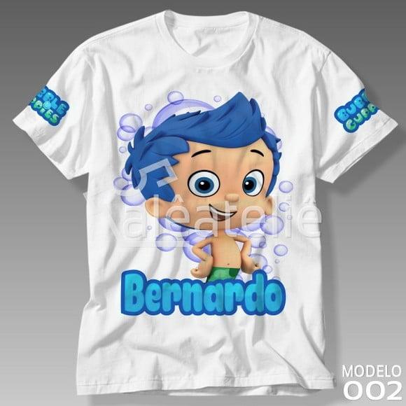 Camiseta Bubble Guppies Gil Personalizada