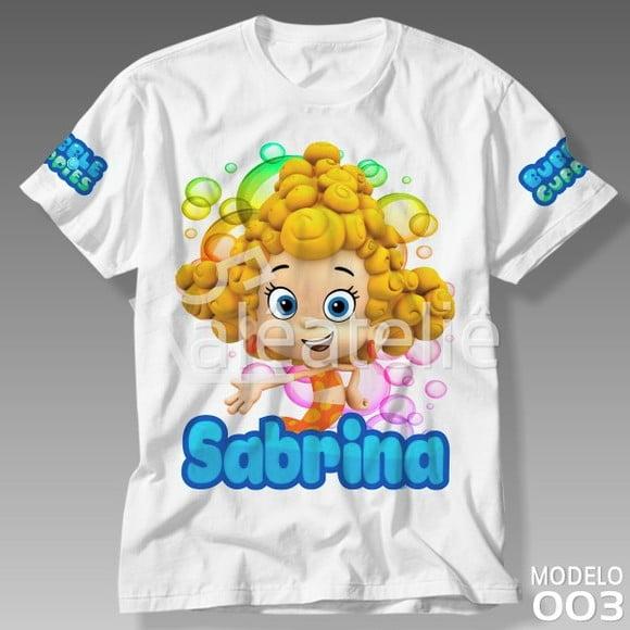 Camiseta Bubble Guppies Deema Personalizada