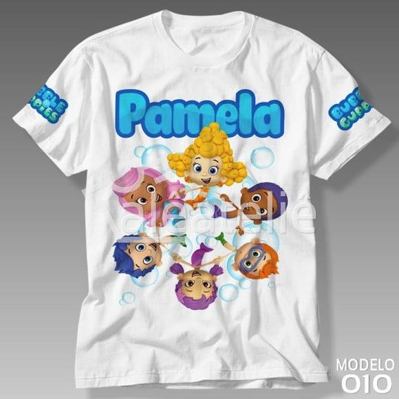 Camiseta Bubble Guppies Personalizada