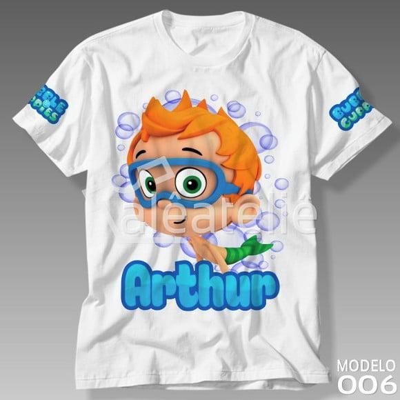 Camiseta Bubble Guppies Nonny Personalizada