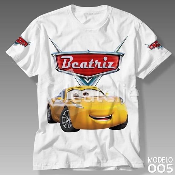 Camiseta Carros Disney Cruz Ramirez Blusa Personalizada