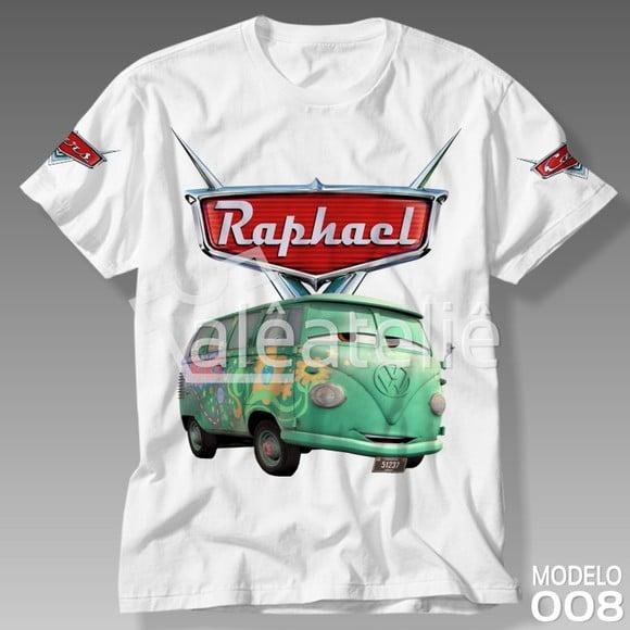 Camiseta Carros Disney Fillmore Blusa Personalizada