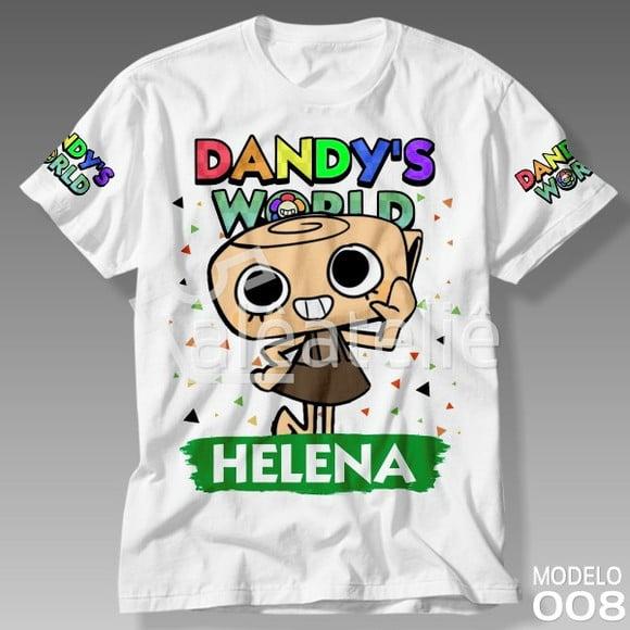 Camiseta Dandy's World Shelly Infantil Adulto Personalizada