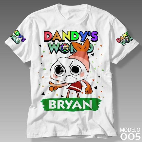Camiseta Dandy's World Shrimpo Personalizada Unissex