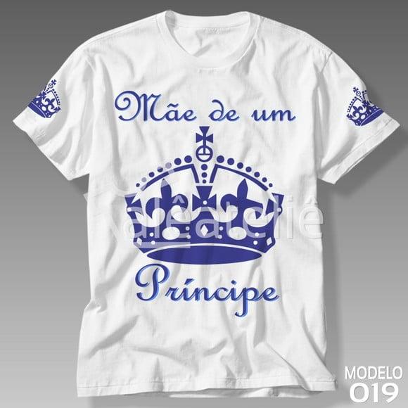 Camiseta Dia das Mães Mae de Principe