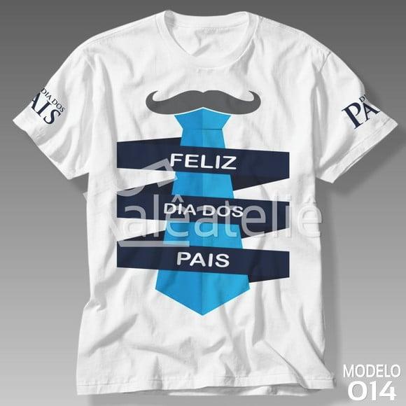 Camiseta Dia Dos Pais Gravata Papai