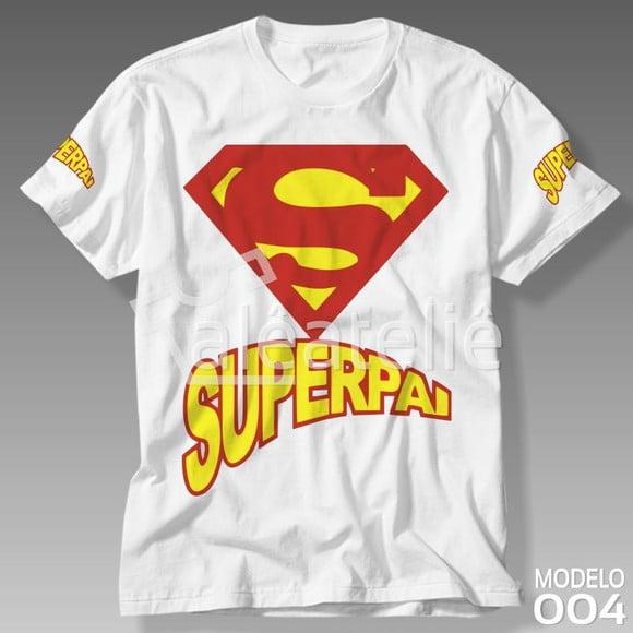 Camiseta Dia Dos Pais Superpai